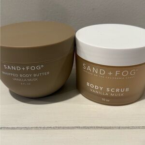 SAND + FOG Whipped Body Butter - Vanilla Musk, Tan